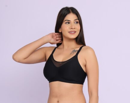 BACK HOOK EYE NON WIRED LIGHT PADDED Women Top