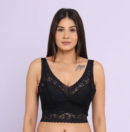 Women New T-SHIRT STYLE NON WIRED LIGHT PADDED Bra - Image 3