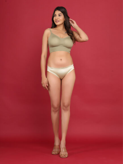 Women T-SHIRT STYLE NON WIRED LIGHT PADDED Bra - Image 3