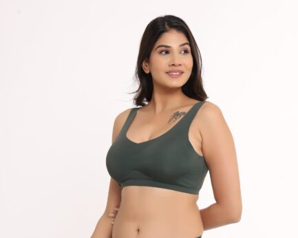 BACK HOOK EYE NON WIRED LIGHT PADDED Latest Women Top